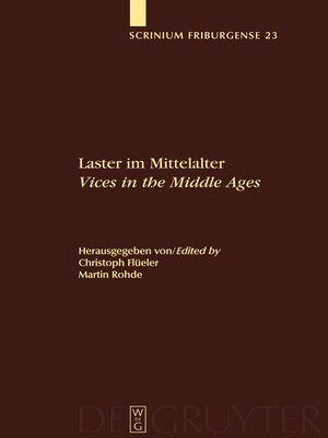 cover image of Laster im Mittelalter / Vices in the Middle Ages